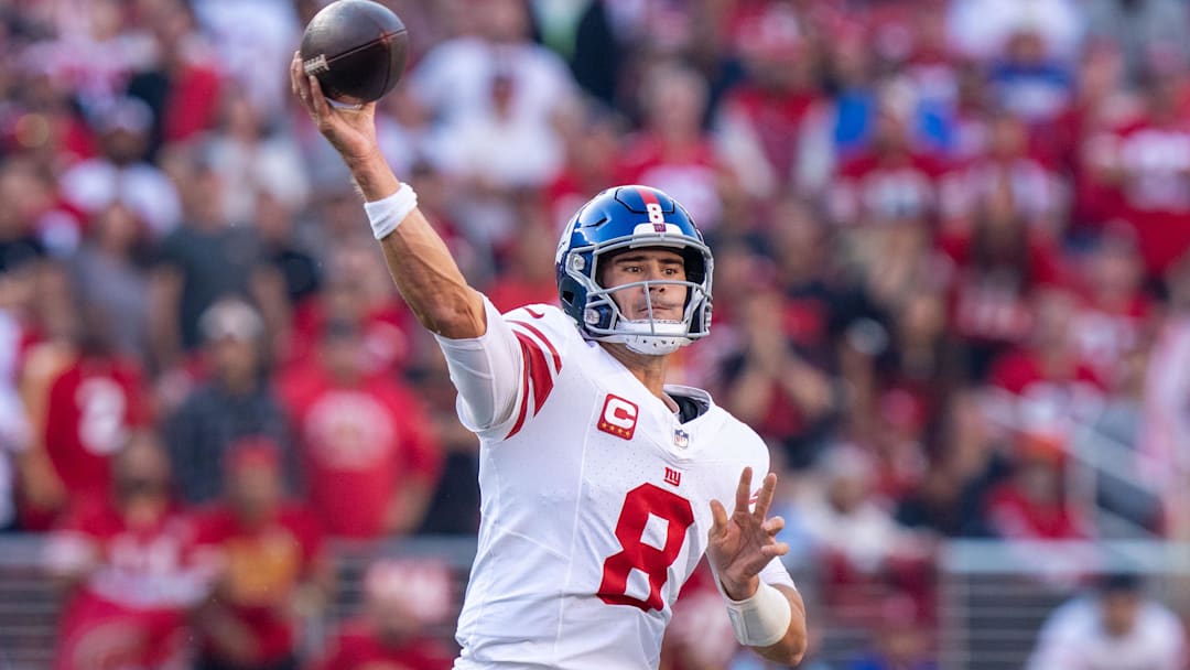 New York Giants quarterback Daniel Jones