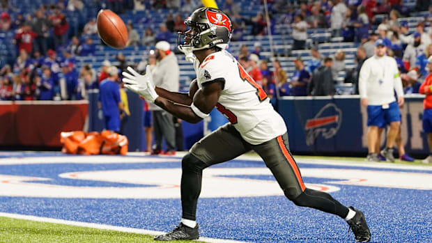 Tampa Bay Buccaneers wide receiver Rakim Jarrett