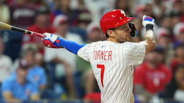 Philadelphia Phillies shortstop Trea Turner, NL batting champion