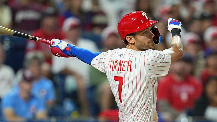 Philadelphia Phillies shortstop Trea Turner, NL batting champion