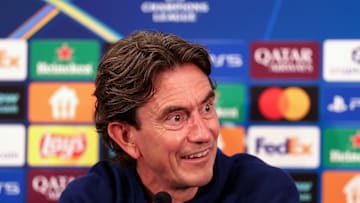 Tottenham Hotspur Training Session And Press Conference - UEFA Champions League 2025/26 League Phase