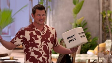 Perfect Match. Nick Lachey in episode 201 of Perfect Match. Cr. Courtesy of Netflix © 2024