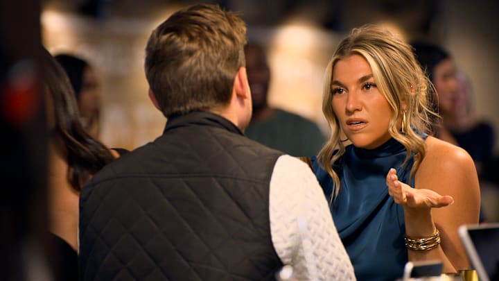 Love is Blind. (L to R) Chris Fusco, Brianna McNees in episode 1010 of Love is Blind. Cr. Courtesy of Netflix © 2026