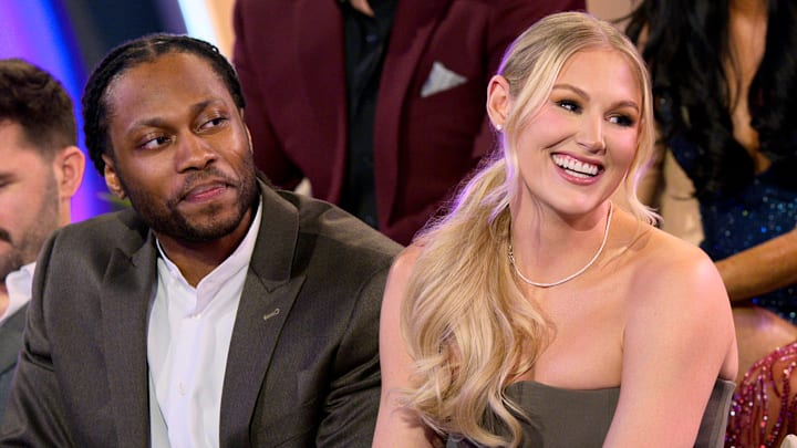 Love Is Blind. (L to R) Dr Vic St John, Christine Hamilton in episode 1013 of Love Is Blind. Cr. Courtesy of Netflix © 2026