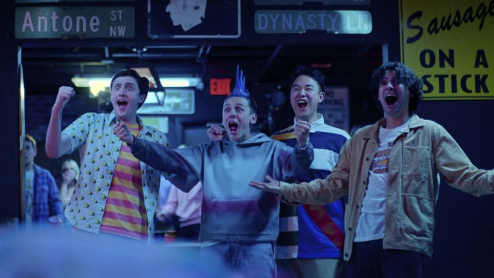 Gianni DeCenzo as Demetri, Jacob Bertrand as Eli 'Hawk' Moskowitz, Joe Seo as Kyler, Xolo Maridueña as Miguel Diaz 