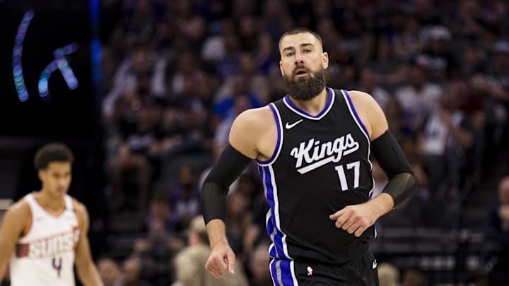 Sacramento Kings center Jonas Valanciunas on Apr 13, 2025.