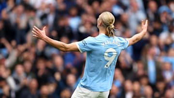 Haaland soma oito gols da atual edição do Campeonato Inglês