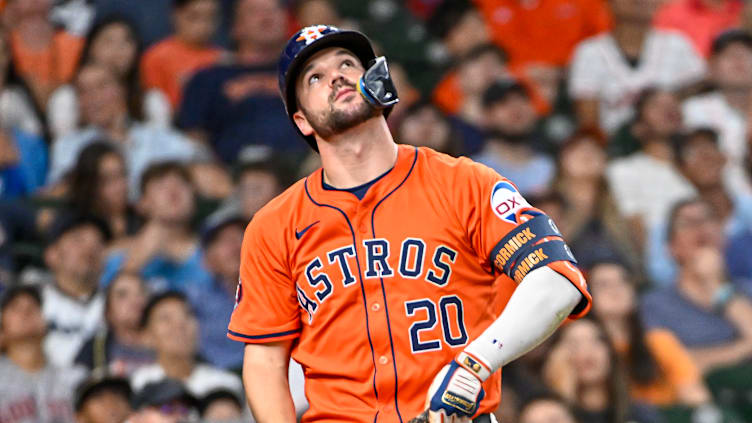 Houston Astros outfielder Chas McCormick