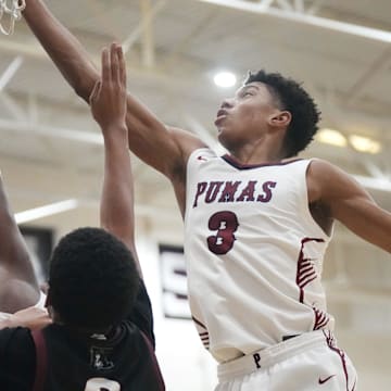 Bruce Branch III (3), of the Perry Pumas, is one of several AAU summer standouts in 2025.