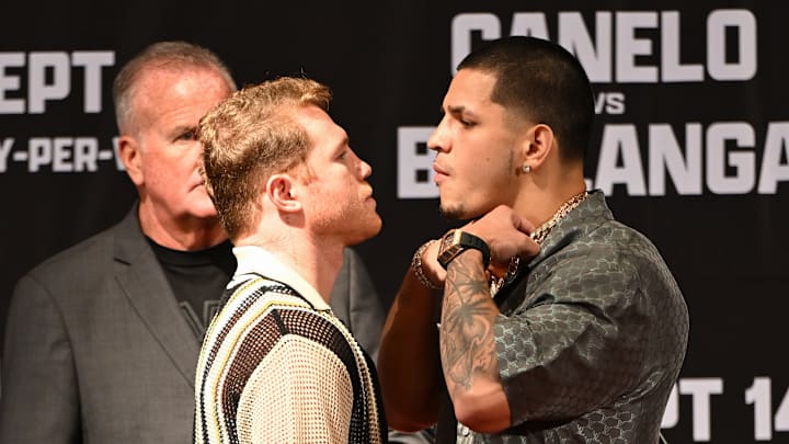 Canelo Alvarez and Edgar Berlanga hold press conference in Los Angeles