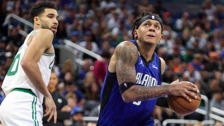 Former Duke basketball forwards Jayson Tatum and Paolo Banchero