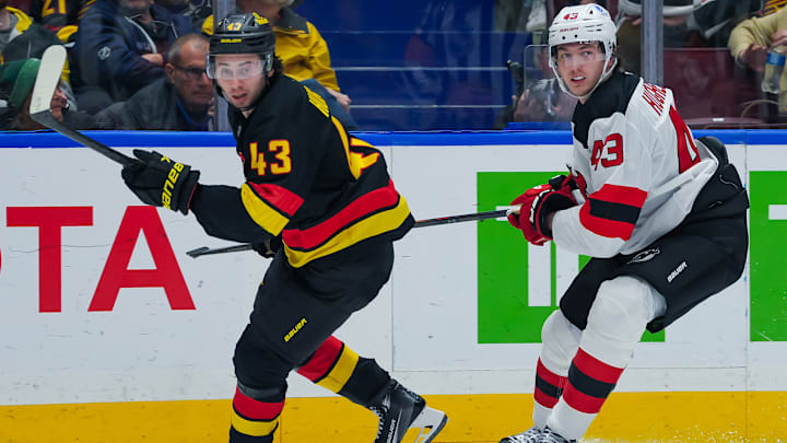 New Jersey Devils v Vancouver Canucks