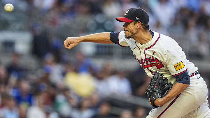 Charlie Morton put on a strong performance against the Los Angeles Dodgers, continuing a recent run. Mandatory Credit: Dale Zanine-Imagn Images