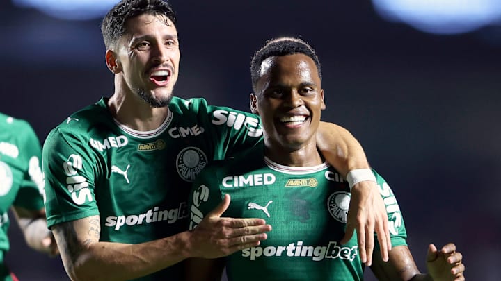 Jhon Arias foi um dos reforços do Palmeiras para a temporada 2026