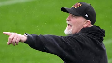 Washington Commanders head coach Dan Quinn