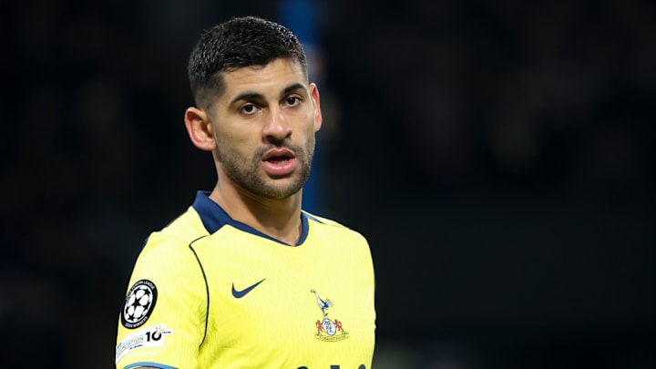 Cristian Romero served a one-game suspension at the weekend.