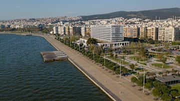 Aerial view of Thessaloniki, Greece