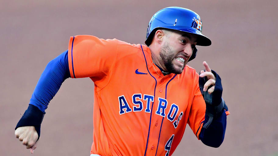 Houston Astros center fielder George Springer