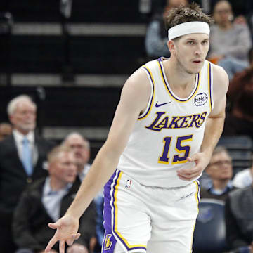 Los Angeles Lakers guard Austin Reaves.