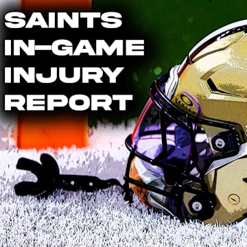 Saints In-Game Injury Report