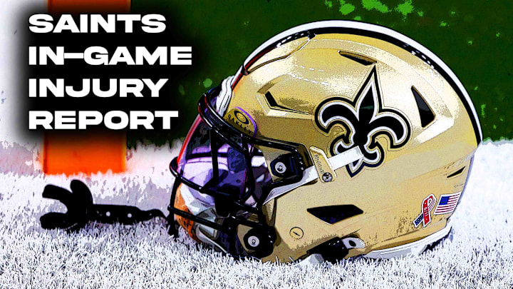 Saints In-Game Injury Report