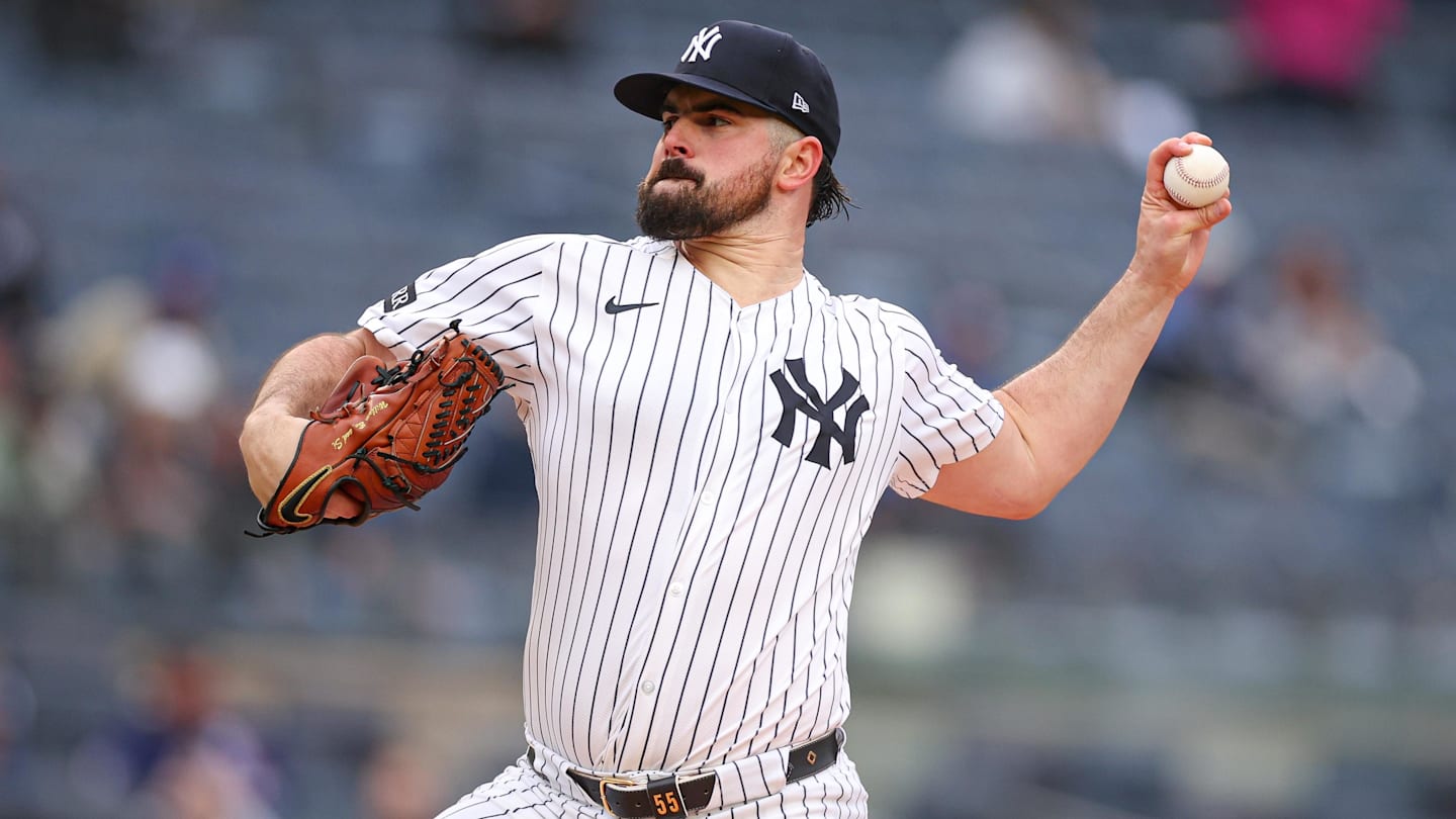 Yankees' Carlos Rodón Dominates Rotation With Breakout 2025 Season