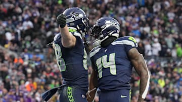 DK Metcalf of the Seattle Seahawks