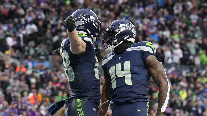 DK Metcalf of the Seattle Seahawks