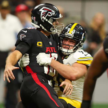 Atlanta Falcons quarterback Kirk Cousins had a difficult team debut in Sunday's loss to the Pittsburgh Steelers.