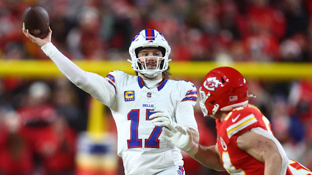 Buffalo Bills quarterback Josh Allen