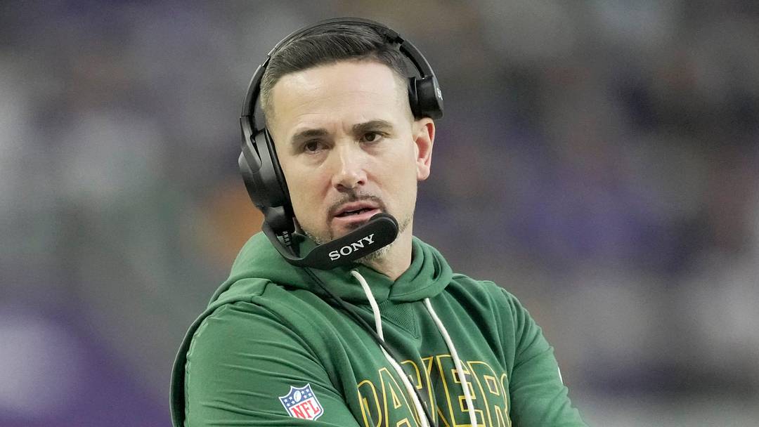 Green Bay Packers head coach Matt Lafleur