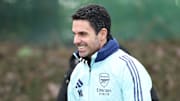 Mikel Arteta was all smiles ahead of Arsenal's Champions League clash with Dinamo Zagreb
