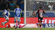 Gabigol marcou o gol da vitória sobre o Flamengo no Mineirão