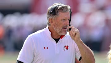 Utah Utes head coach Kyle Whittingham. 
