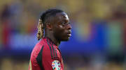 Jeremy Doku sous les couleurs des Diables Rouges