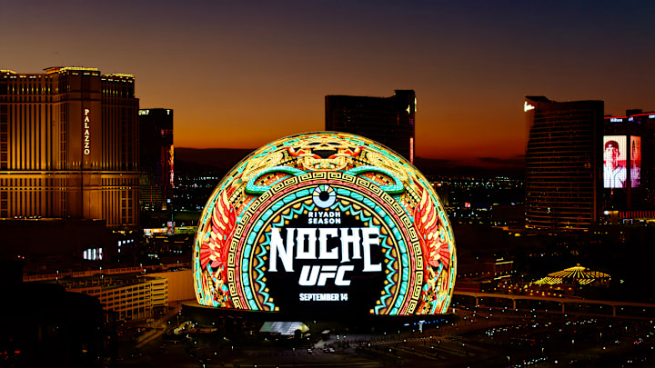 The UFC will hold the first sporting event at the Sphere.