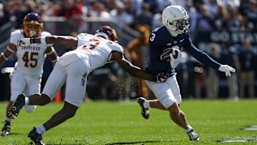 Sep 24, 2022; University Park, Pennsylvania, USA; Penn State Nittany Lions wide receiver Parker