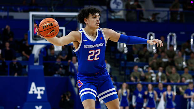 Boise State Broncos forward Javan Buchanan 