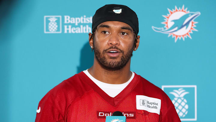 Miami Dolphins Training CampQB Tua Tagovailoa