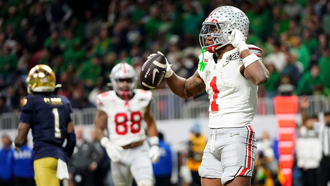 Ohio State Buckeyes running back Quinshon Judkins (1)