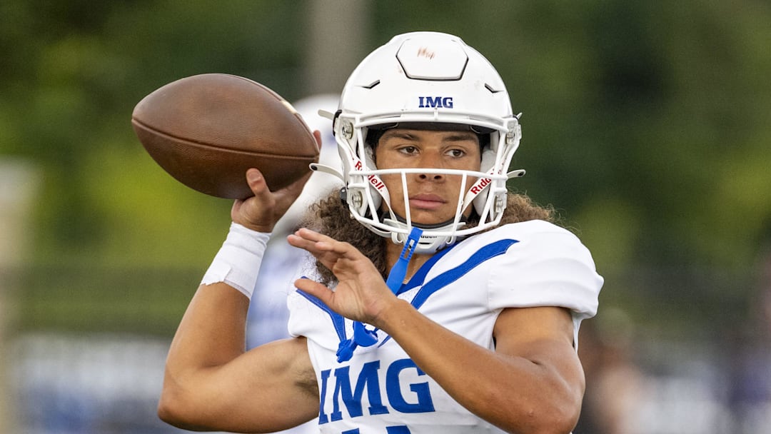 Jayden Bradford, who played at Bradenton's IMG Academy, is the latest addition to USF's quarterback room Jayden Bradford, who played at Bradenton's IMG Academy, is the latest addition to USF's quarterback room