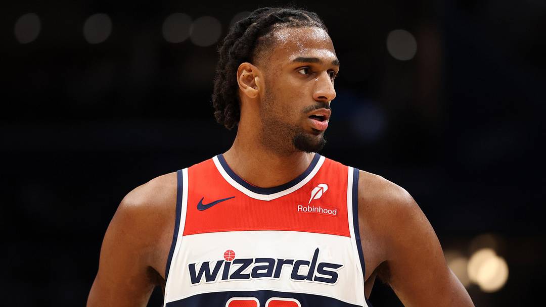 Jan 27, 2026; Washington, District of Columbia, USA; Washington Wizards center Alex Sarr (20) looks on during the second half against the Portland Trail Blazers at Capital One Arena. Mandatory Credit: Daniel Kucin Jr.-Imagn Images Jan 27, 2026; Washington, District of Columbia, USA; Washington Wizards center Alex Sarr (20) looks on during the second half against the Portland Trail Blazers at Capital One Arena. Mandatory Credit: Daniel Kucin Jr.-Imagn Images