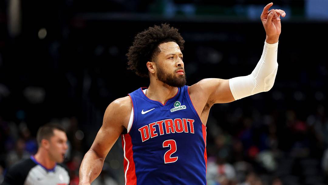 Mar 17, 2026; Washington, District of Columbia, USA; Detroit Pistons guard Cade Cunningham (2) looks on during first half against the Washington Wizards at Capital One Arena. Mandatory Credit: Daniel Kucin Jr.-Imagn Images Mar 17, 2026; Washington, District of Columbia, USA; Detroit Pistons guard Cade Cunningham (2) looks on during first half against the Washington Wizards at Capital One Arena. Mandatory Credit: Daniel Kucin Jr.-Imagn Images
