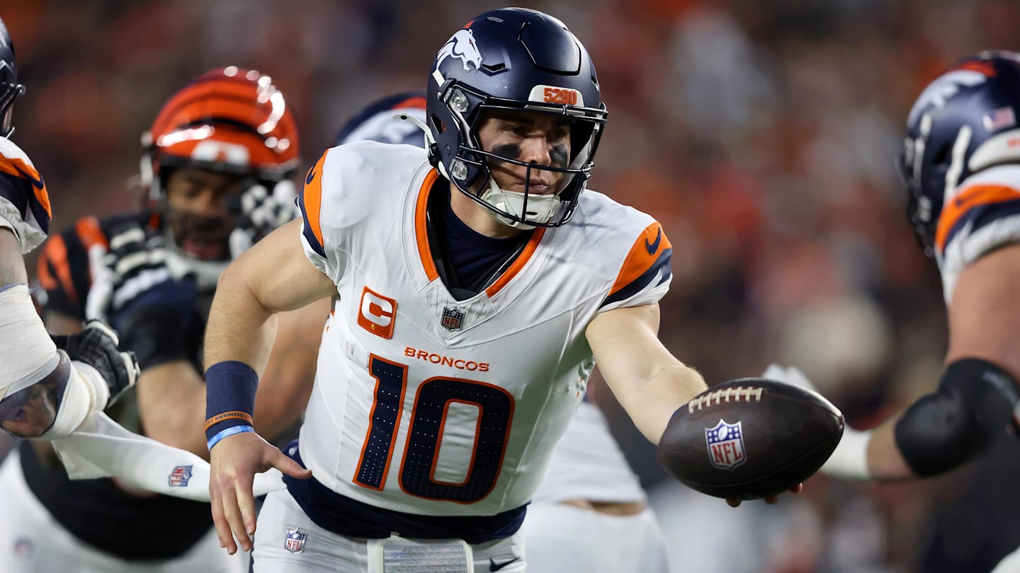 Denver Broncos' Bo Nix Reacts to Overtime Cincinnati Bengals Loss, NFL