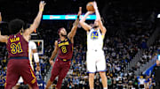 Klay Thompson jugó 20 minutos en su debut con los Warriors esta campaña