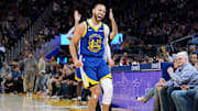 Stephen Curry fue multado con 25.000 dólares por la NBA