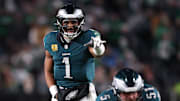 Eagles quarterback Jalen Hurts was held to just 135 passing yards, but still helped guide Philadelphia to a 16–9 win over the Lions.