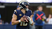 Los Angeles Chargers quarterback Justin Herbert.