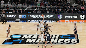 Utah State vs. Purdue in the NCAA tournament