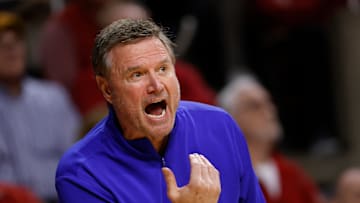 Kansas basketball head coach Bill Self